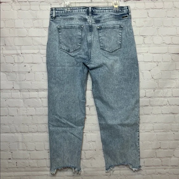 KanCan High Rise Cropped Straight Jeans - Picture 5 of 12